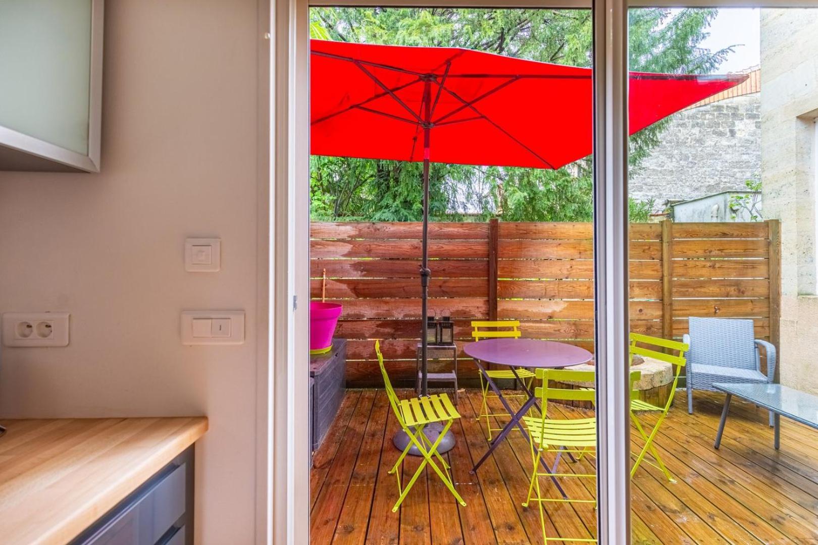 Beautiful Apartment Bordeaux With Lovely Terrace Exterior foto